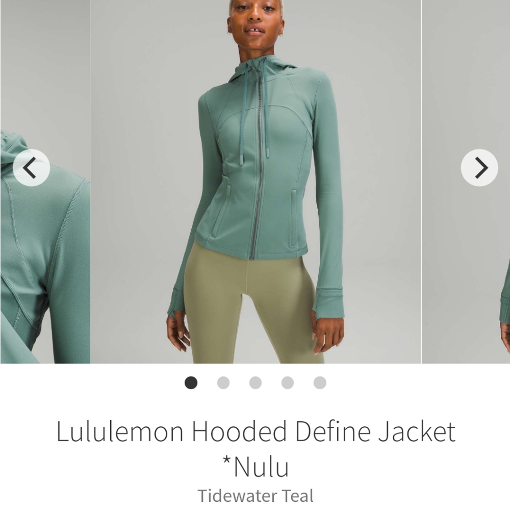 Lululemon Hooded Nulu Define Jacket